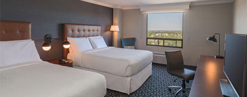Hotel Rooms - 2 Queen Bed - Cityview - Wyndham Fallsview Hotel
